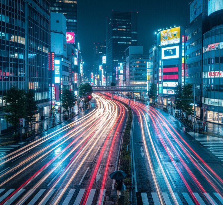 japonia jaki ruch drogowy