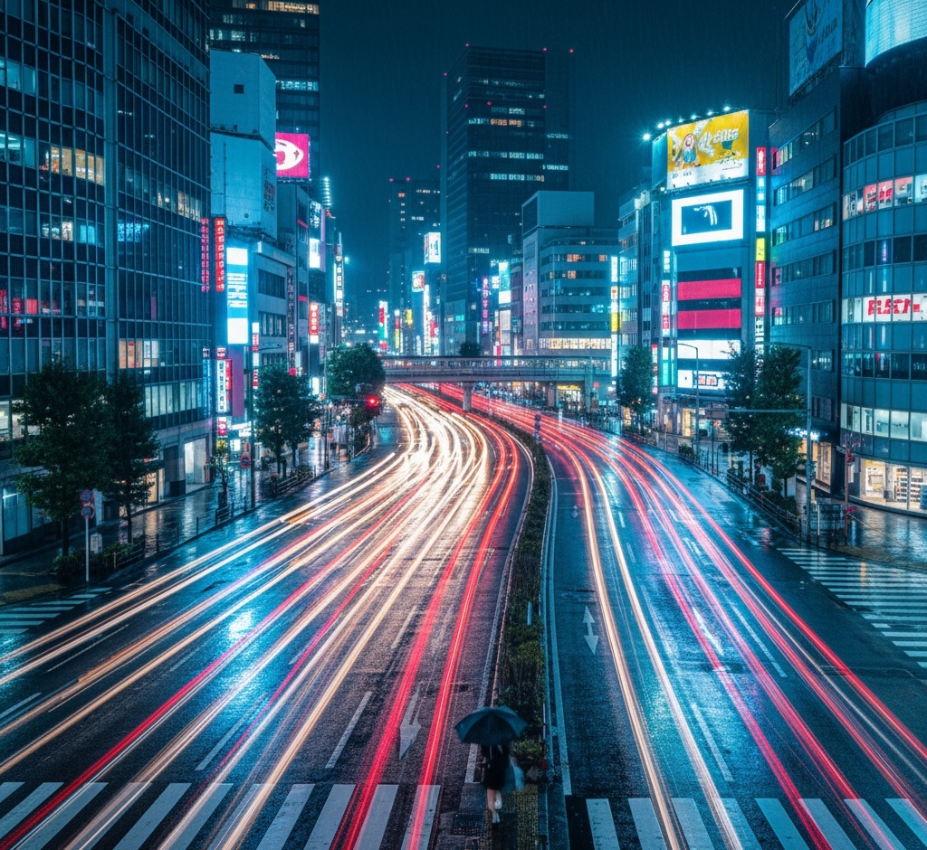 japonia jaki ruch drogowy