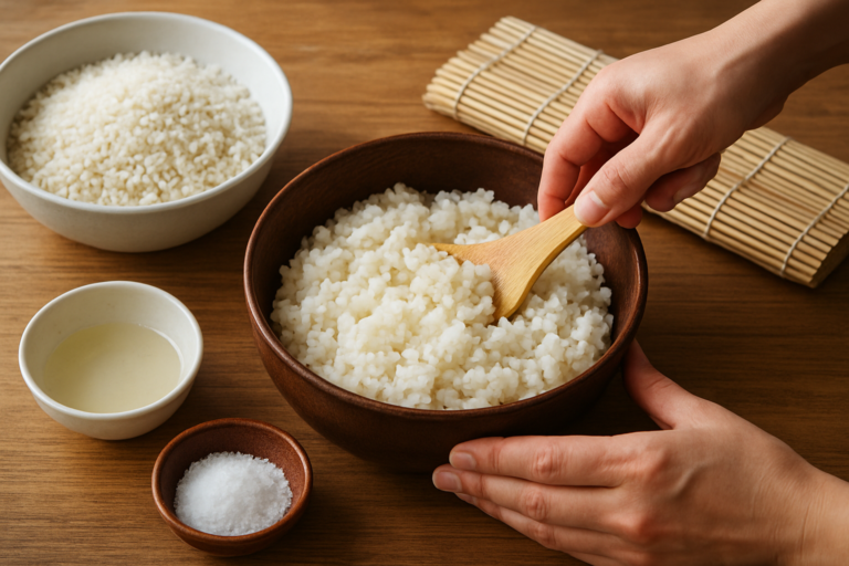 jak ugotować ryż do sushi